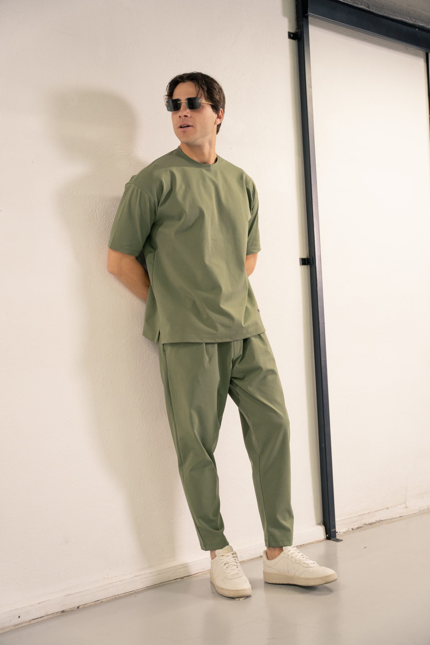 Σετ Πουκάμικο Παντέλονι NightOut – KHAKI