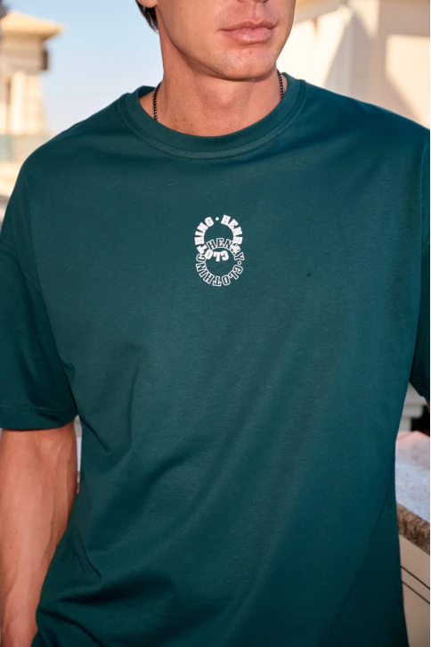 T-shirt Henry cypress green