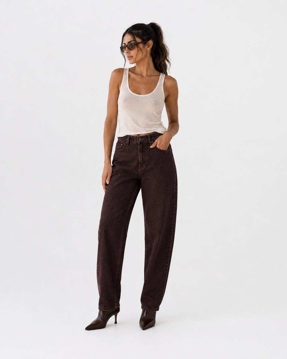 Lima Slouchy Chestnut