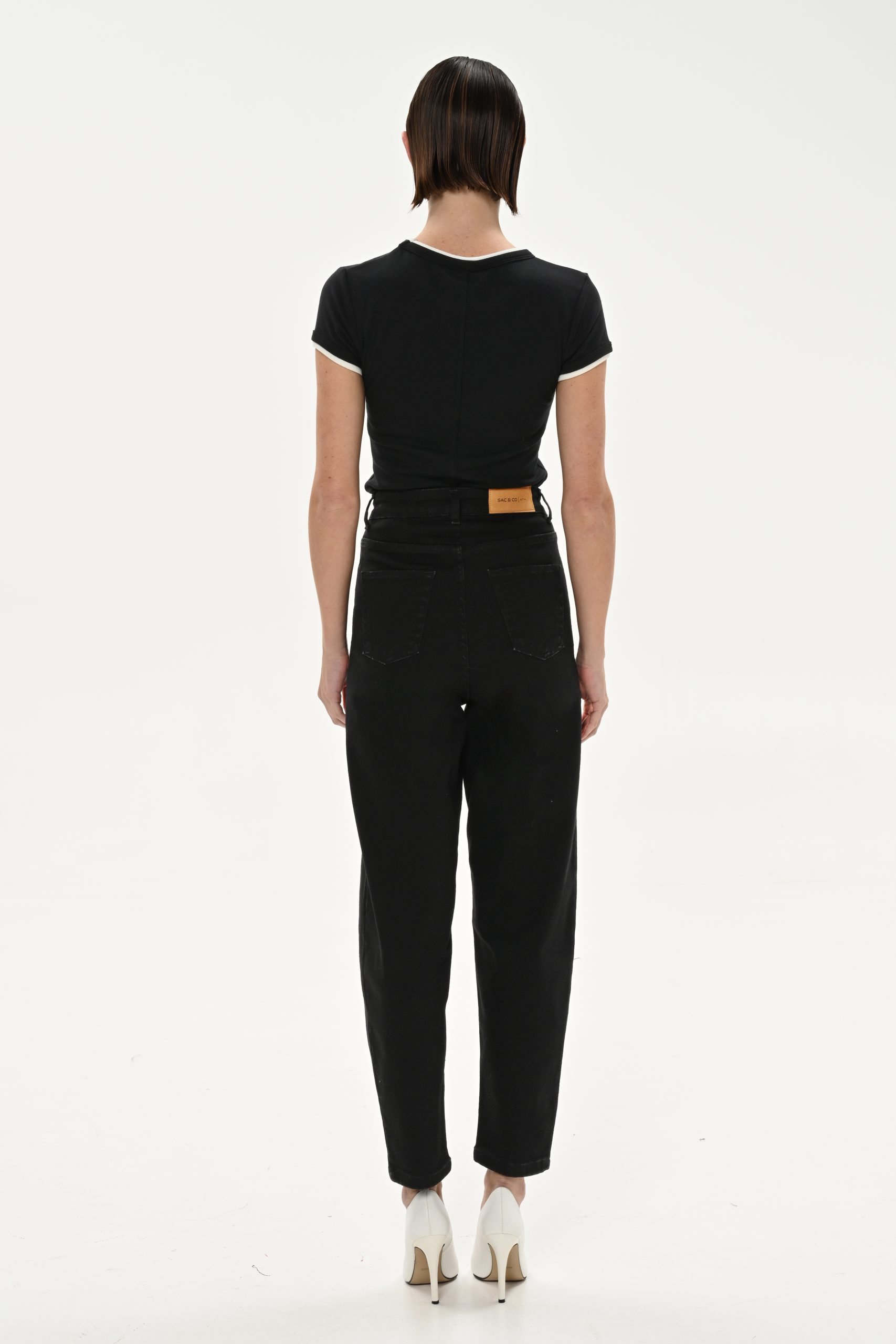Lima Slouchy Black - Image 2